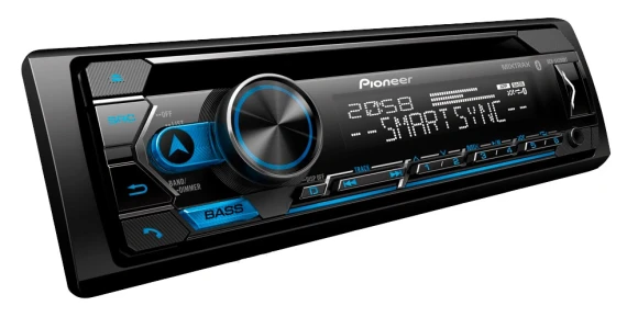 Автомагнитола Pioneer DEH-S4250BT 1DIN 4x50Вт ПДУ RDS