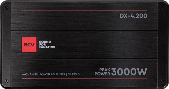 Усилитель автомобильный ACV DX-4.200 V3 четырехканальный