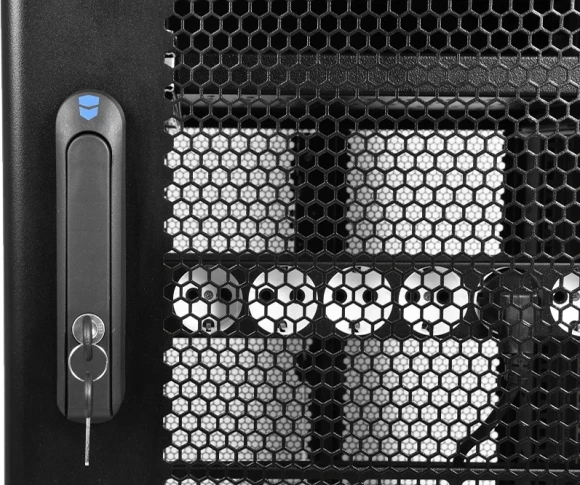 Шкаф серверный ЦМО (ШТК-СП-42.8.12-88АА-9005) напольный 42U 800x1200мм пер.дв.перфор.2ств. 2 бок.пан. задн.дв.перфор.2-хст. направл.под винты 1350кг черный 883мм 174кг 120град. 1950мм IP20 сталь Шкаф серверный ЦМО (ШТК-СП-42.8.12-88АА-9005) напольный 42U 800x1200мм пер.дв.перфор.2ств. 2 бок.пан. задн.дв.перфор.2-хст. направл.под винты 1350кг черный 883мм 174кг 120град. 1950мм IP20 сталь