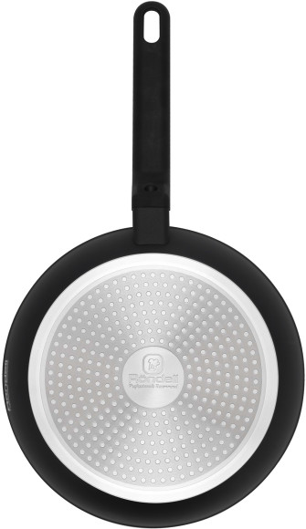 Сковорода Rondell Via RDA-1850 круглая 24см покрытие: Xylan Plus ручка несъемная (без крышки) черный
