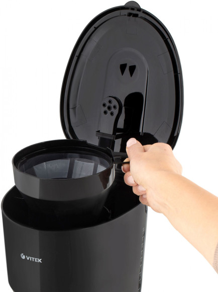 Кофеварка капельная Vitek VT-1528-01 750Вт черный