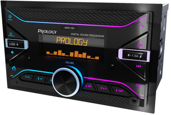Автомагнитола Prology MPR-100 2DIN 4x55Вт RDS (PRMPR100)