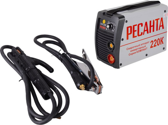 Сварочный аппарат Ресанта САИ-220К инвертор ММА DC 7.2кВт Сварочный аппарат Ресанта САИ-220К инвертор ММА DC 7.2кВт