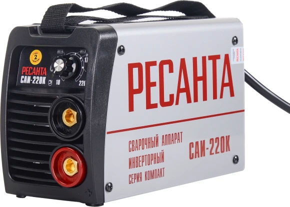 Сварочный аппарат Ресанта САИ-220К инвертор ММА DC 7.2кВт