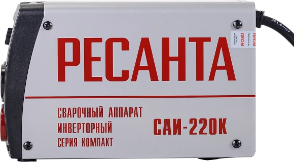 Сварочный аппарат Ресанта САИ-220К инвертор ММА DC 7.2кВт