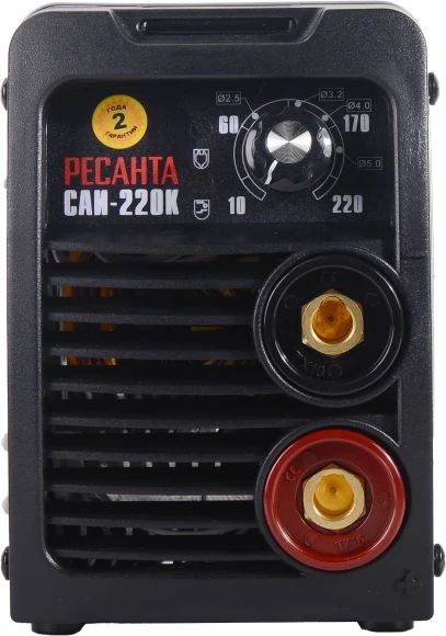 Сварочный аппарат Ресанта САИ-220К инвертор ММА DC 7.2кВт