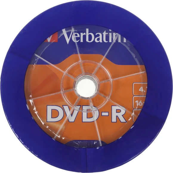 Диск DVD-R Verbatim 4.7Gb 16x wagon wheel (50шт) (43731) Диск DVD-R Verbatim 4.7Gb 16x wagon wheel (50шт) (43731)