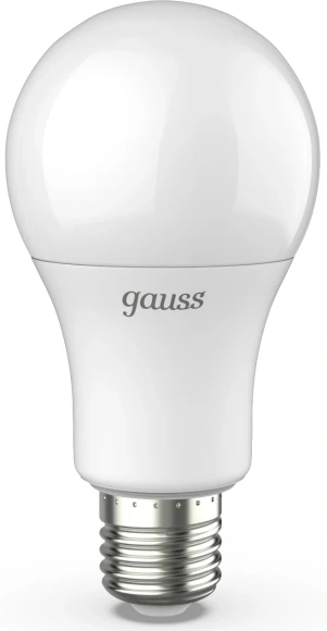 Лампа светодиодная Gauss A60 12Вт цок.:E27 груша 220B св.свеч.бел.теп. A60 (упак.:1шт) (102502112) Лампа светодиодная Gauss A60 12Вт цок.:E27 груша 220B св.свеч.бел.теп. A60 (упак.:1шт) (102502112)