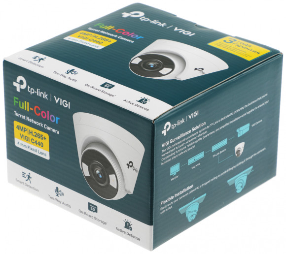Камера видеонаблюдения IP TP-Link Vigi C440 4-4мм цв. корп.:белый/черный (VIGI C440(4MM))