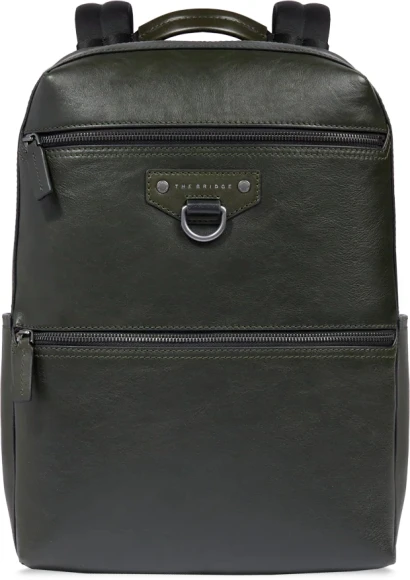 Сумка кросс-боди женская The Bridge Lucrezia 04153501/YH темно-синяя натур.кожа