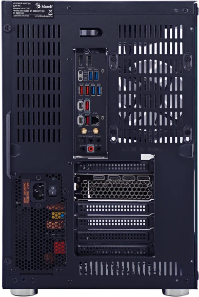 ПК Bloody BD-PC CZ79C3 MT i7 14700F (2.1) 64Gb SSD1Tb RTX5080 16Gb Windows 11 Home 64 GbitEth 850W черный (RUS) (2086028)