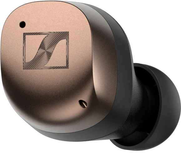 Гарнитура внутриканальные Sennheiser Momentum True Wireless 4 черный/медный беспроводные bluetooth в ушной раковине (700367 MTW4 BLACK COPPER)