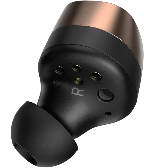 Гарнитура внутриканальные Sennheiser Momentum True Wireless 4 черный/медный беспроводные bluetooth в ушной раковине (700367 MTW4 BLACK COPPER)