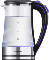 Чайник электрический Starwind SKG4045 1.8л. 1800Вт черный/серебристый корпус: стекло Чайник электрический Starwind SKG4045 1.8л. 1800Вт черный/серебристый корпус: стекло