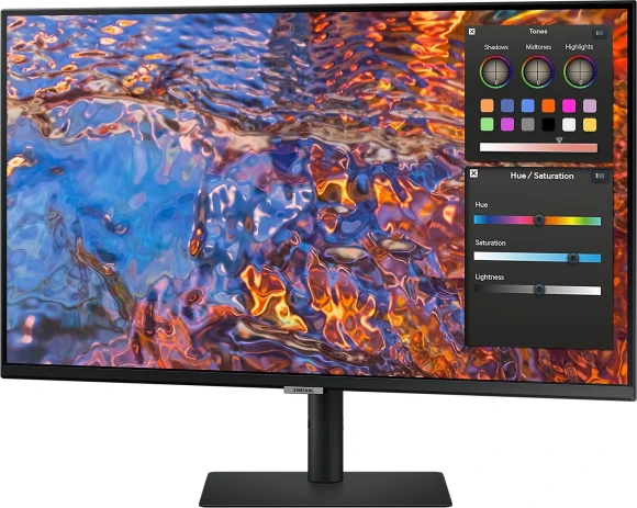 Монитор Samsung 32" ViewFinity S8 S32B800PXI черный IPS LED 5ms 16:9 HDMI полуматовая HAS Piv 350cd 178гр/178гр 3840x2160 60Hz DP 4K USB 5.2кг