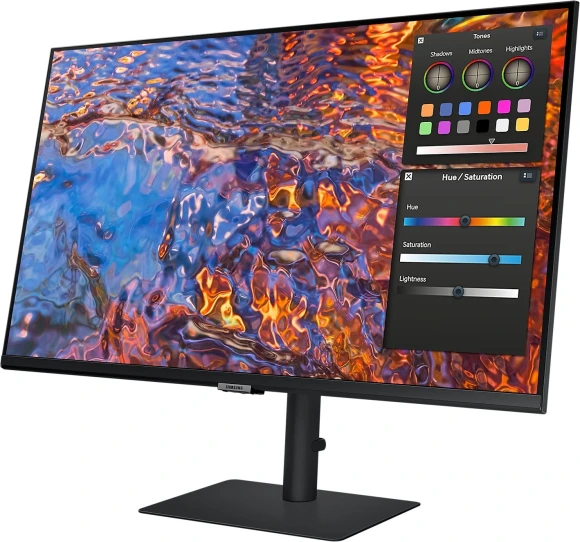Монитор Samsung 32" ViewFinity S8 S32B800PXI черный IPS LED 5ms 16:9 HDMI полуматовая HAS Piv 350cd 178гр/178гр 3840x2160 60Hz DP 4K USB 5.2кг
