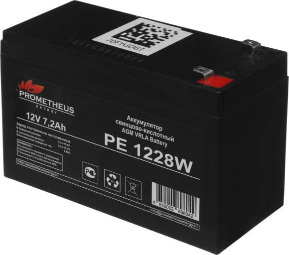 Батарея для ИБП Prometheus Energy PE 1228W 12В 7Ач