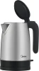 Чайник электрический Midea MK-9010 1.7л. 2200Вт серый корпус: металл