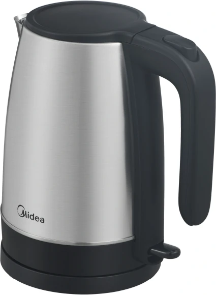 Чайник электрический Midea MK-9010 1.7л. 2200Вт серый корпус: металл