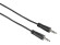 Кабель аудио Hama H-122307 Jack 3.5 (m)/Jack 3.5 (m) 0.75м. черный (00122307)