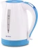 Чайник электрический Vitek VT-7031 1.7л. 2200Вт белый/голубой корпус: пластик (7031-VT)