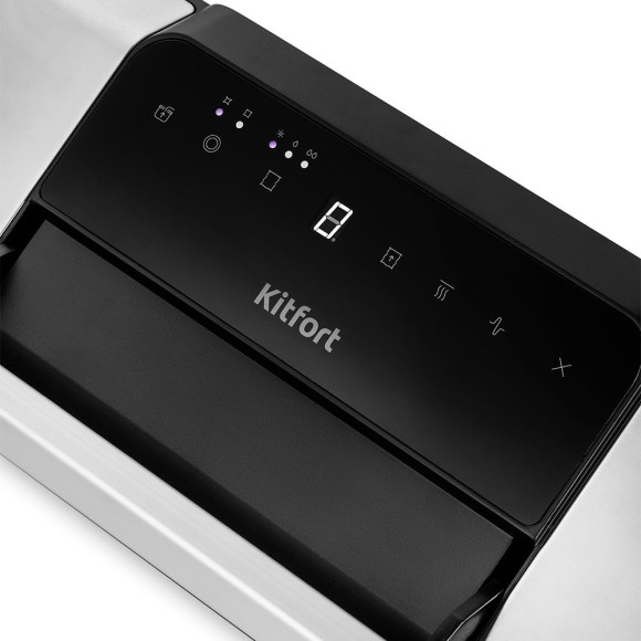 Вакуумный упаковщик Kitfort КТ-1532 130Вт черный/серебристый Вакуумный упаковщик Kitfort КТ-1532 130Вт черный/серебристый