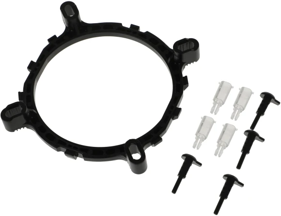 Устройство охлаждения(кулер) Digma D-CPC95-PWM2 Soc-AM5/AM4/1200/1700/1851 черный 4-pin 18-29dB Al 95W 185gr Ret