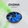 Устройство охлаждения(кулер) Digma D-CPC95-PWM2 Soc-AM5/AM4/1200/1700/1851 черный 4-pin 18-29dB Al 95W 185gr Ret