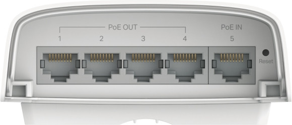 Коммутатор TP-Link SG2005P-PD (L2+) 5x1Гбит/с 4PoE+ 1PoE++ 64W управляемый