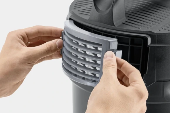 Строительный пылесос Karcher AD 4 Premium 600Вт (уборка: сухая) черный