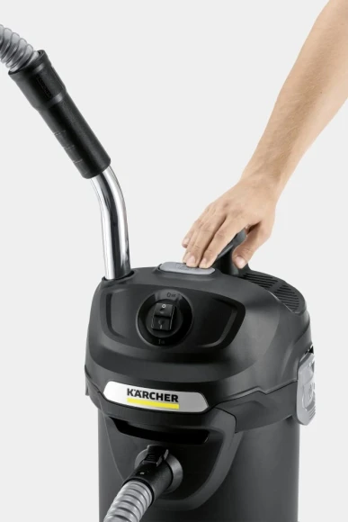 Строительный пылесос Karcher AD 4 Premium 600Вт (уборка: сухая) черный