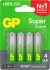 Батарея GP Super 15AA21-2CRSBC4 AA (4шт) блистер