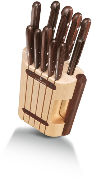 Набор ножей кухон. Victorinox Wood (5.1150.11) компл.:11предм. с подставкой дерево подар.коробка Набор ножей кухон. Victorinox Wood (5.1150.11) компл.:11предм. с подставкой дерево подар.коробка