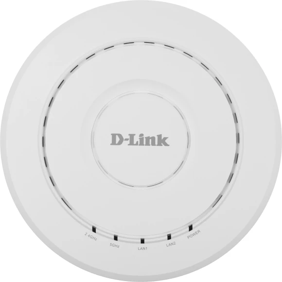 Точка доступа D-Link DWL-X8630AP/UN/A1A AX3600 10/100/1000/2500BASE-T/WI-FI белый Точка доступа D-Link DWL-X8630AP/UN/A1A AX3600 10/100/1000/2500BASE-T/WI-FI белый