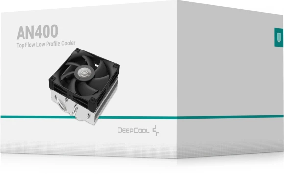 Устройство охлаждения(кулер) Deepcool AN400 Soc-AM5/AM4/1200/1700/1851 серебристый/черный 4-pin 23.2dB Al 150W 431.4gr Ret (R-AN400-SRWNMN-G) Устройство охлаждения(кулер) Deepcool AN400 Soc-AM5/AM4/1200/1700/1851 серебристый/черный 4-pin 23.2dB Al 150W 431.4gr Ret (R-AN400-SRWNMN-G)