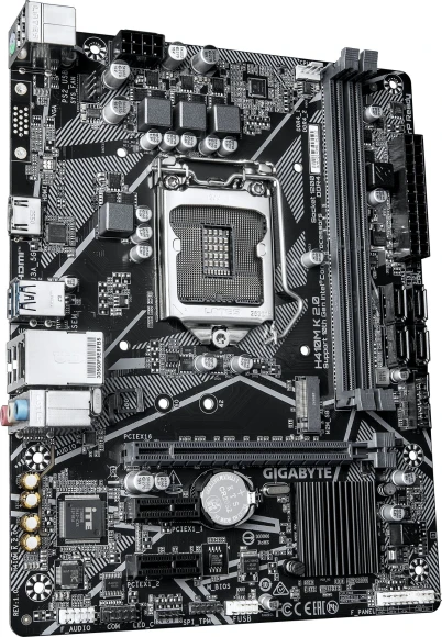 Материнская плата Gigabyte H410M K 2.0 Soc-1200 Intel H410 2xDDR4 mATX AC`97 8ch(7.1) GbLAN+HDMI Материнская плата Gigabyte H410M K 2.0 Soc-1200 Intel H410 2xDDR4 mATX AC`97 8ch(7.1) GbLAN+HDMI