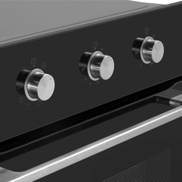 Духовой шкаф Электрический Maunfeld MEOC708PB черный Духовой шкаф Электрический Maunfeld MEOC708PB черный