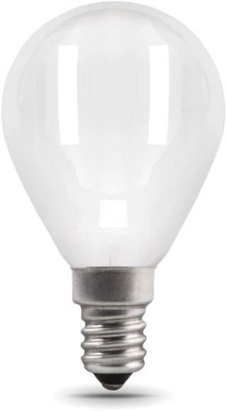 Лампа светодиодная Gauss Filament 5Вт цок.:E14 шар 220B св.свеч.бел.нейт. (упак.:1шт) (105201205)
