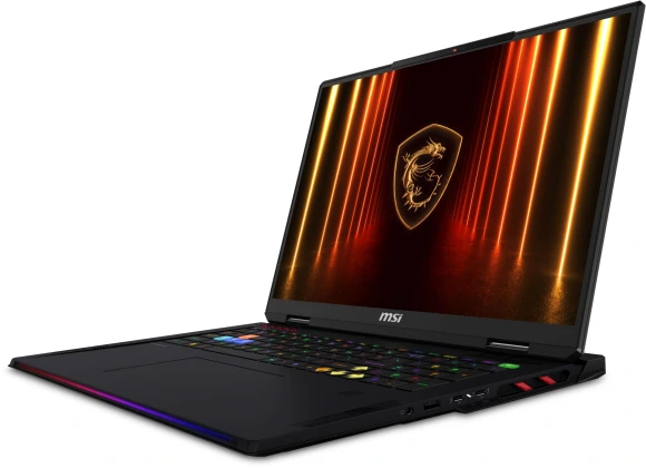 Ноутбук MSI Raider 18 HX AI A2XWIG-204RU Core Ultra 9 285HX 64Gb SSD4Tb NVIDIA GeForce RTX5080 16Gb 18" IPS UHD+ (3840x2400) Windows 11 Home black WiFi BT Cam (9S7-182462-204)