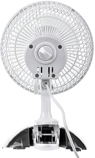 Вентилятор настольный Centek CT-5003 20Вт скоростей:2 серый/белый