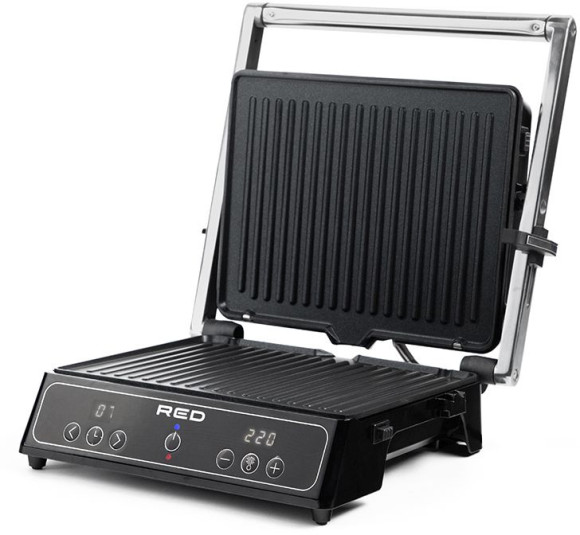 Электрогриль Red Solution SteakPRO RGM-M809 2000Вт черный Электрогриль Red Solution SteakPRO RGM-M809 2000Вт черный