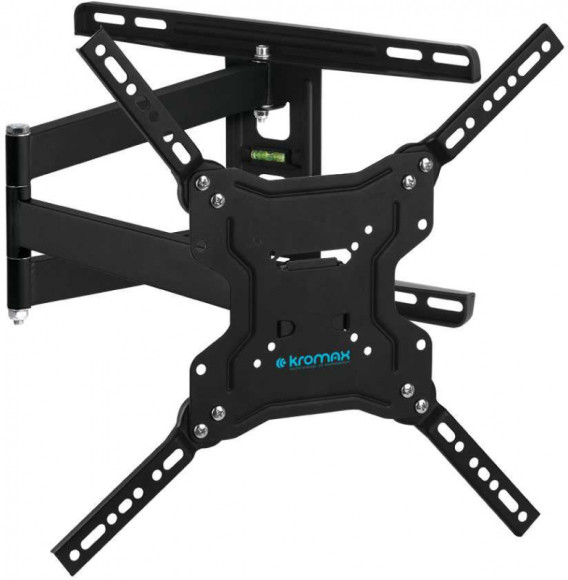Кронштейн для телевизора Kromax DIX-19 черный 22"-65" макс.45кг настенный поворотно-выдвижной и наклонный Кронштейн для телевизора Kromax DIX-19 черный 22"-65" макс.45кг настенный поворотно-выдвижной и наклонный