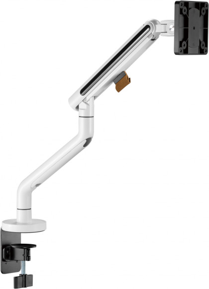 Кронштейн для мониторов Ultramounts UM725W белый 17"-32" макс.9кг крепление к столешнице поворот и наклон