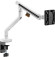 Кронштейн для мониторов Ultramounts UM725W белый 17"-32" макс.9кг крепление к столешнице поворот и наклон