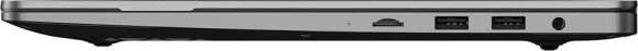 Ноутбук Tecno MegaBook T15DA Ryzen 5 7430U 8Gb SSD512Gb AMD Radeon Graphics 15.6" IPS FHD (1920x1080) Windows 11 Home grey WiFi BT Cam 6140mAh (71003300345)