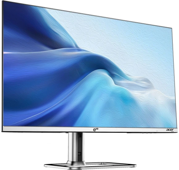 Моноблок Acer Gadget E10 ERAIO 27" 2K Ryzen 7 8745HS (3.8) 16Gb SSD512Gb 780M Windows 11 Pro GbitEth WiFi BT 120W клавиатура мышь Cam серебристый/черный 2560x1440