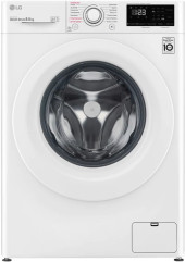 Стиральная машина LG F2V3GS3W класс: A загр.фронтальная макс.:8.5кг белый инвертор