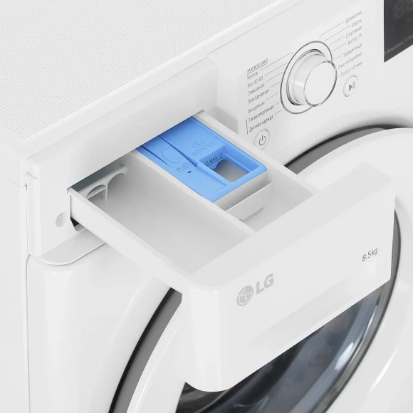 Стиральная машина LG F2V3GS3W класс: A загр.фронтальная макс.:8.5кг белый инвертор
