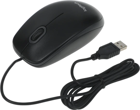 Мышь Logitech B100 черный оптическая 1000dpi USB 2but (910-003357) Мышь Logitech B100 черный оптическая 1000dpi USB 2but (910-003357)