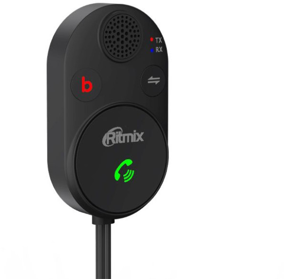 Автомобильный FM-модулятор Ritmix BTR-200 черный BT USB (80002461) Автомобильный FM-модулятор Ritmix BTR-200 черный BT USB (80002461)